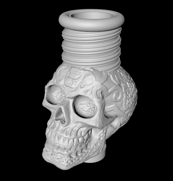 Celtic Skull E-Cig Drip Tip