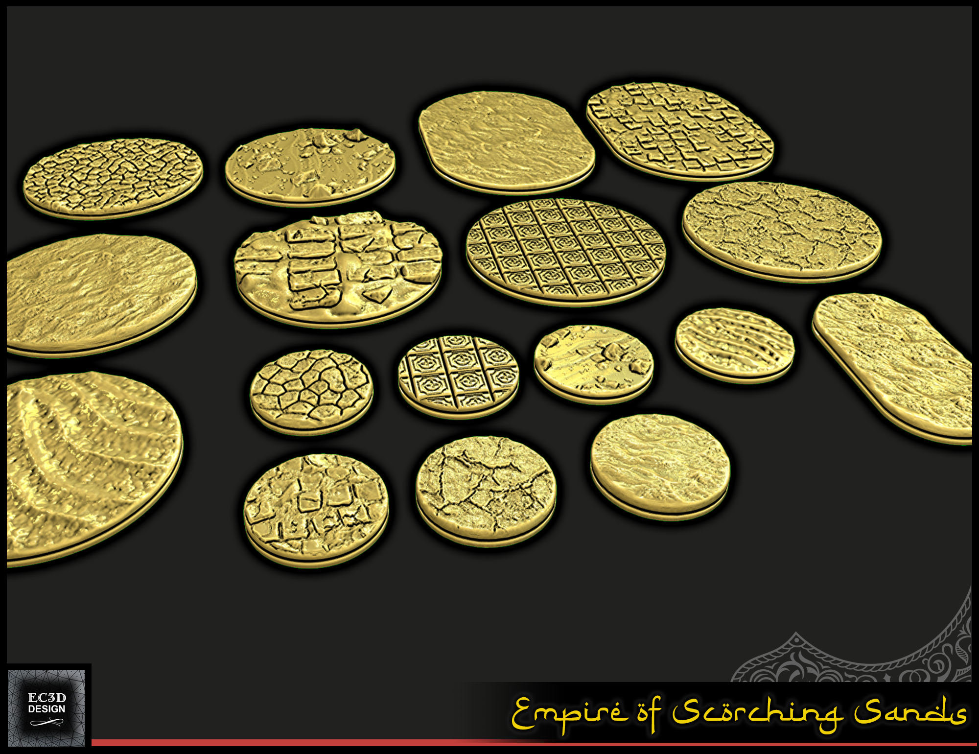 Empire of Scorching Sands - Round Bases