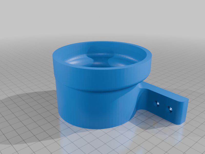 Adapter for exhaust air holder (smoke extraction)