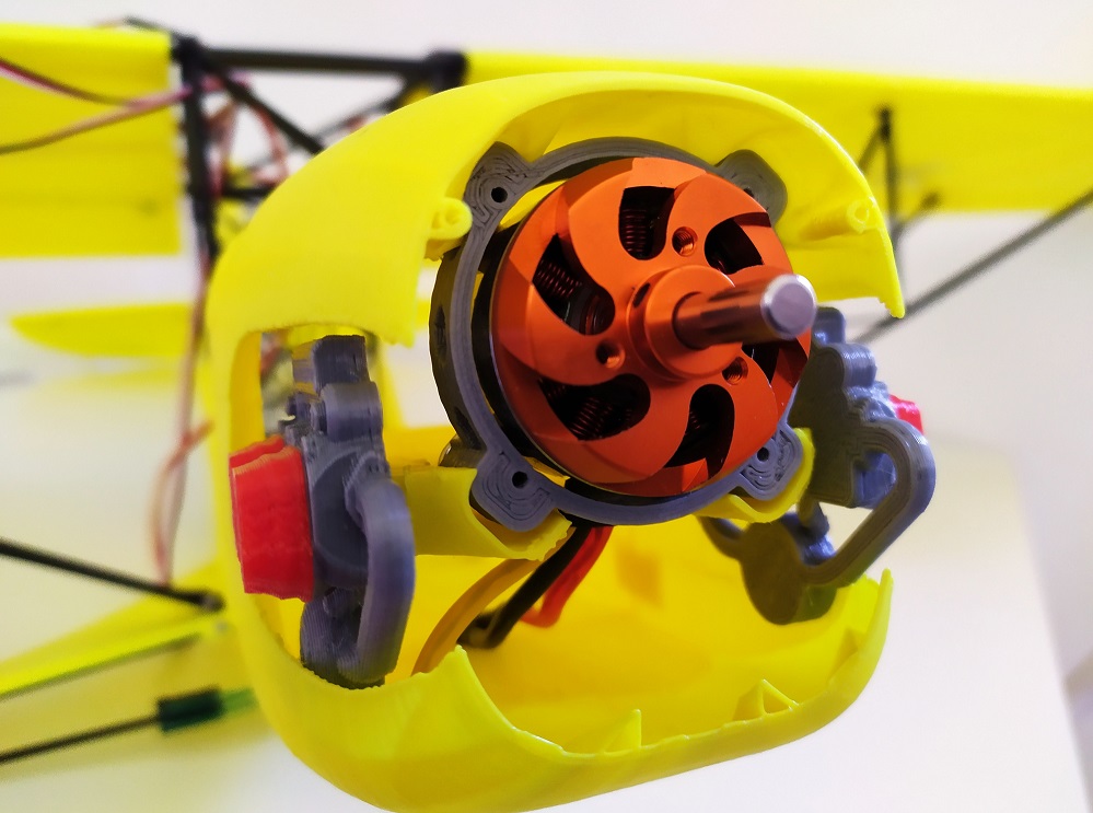 Motor support for Big Bobber PlanePrint