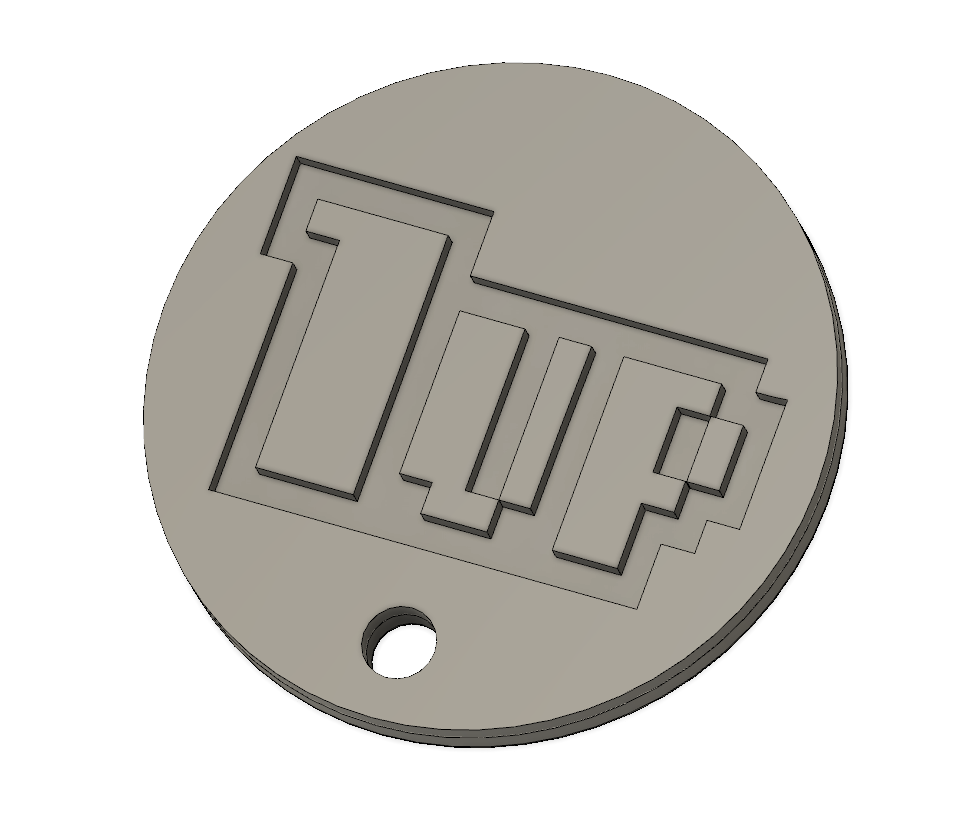 Shopping Cart Token 1up