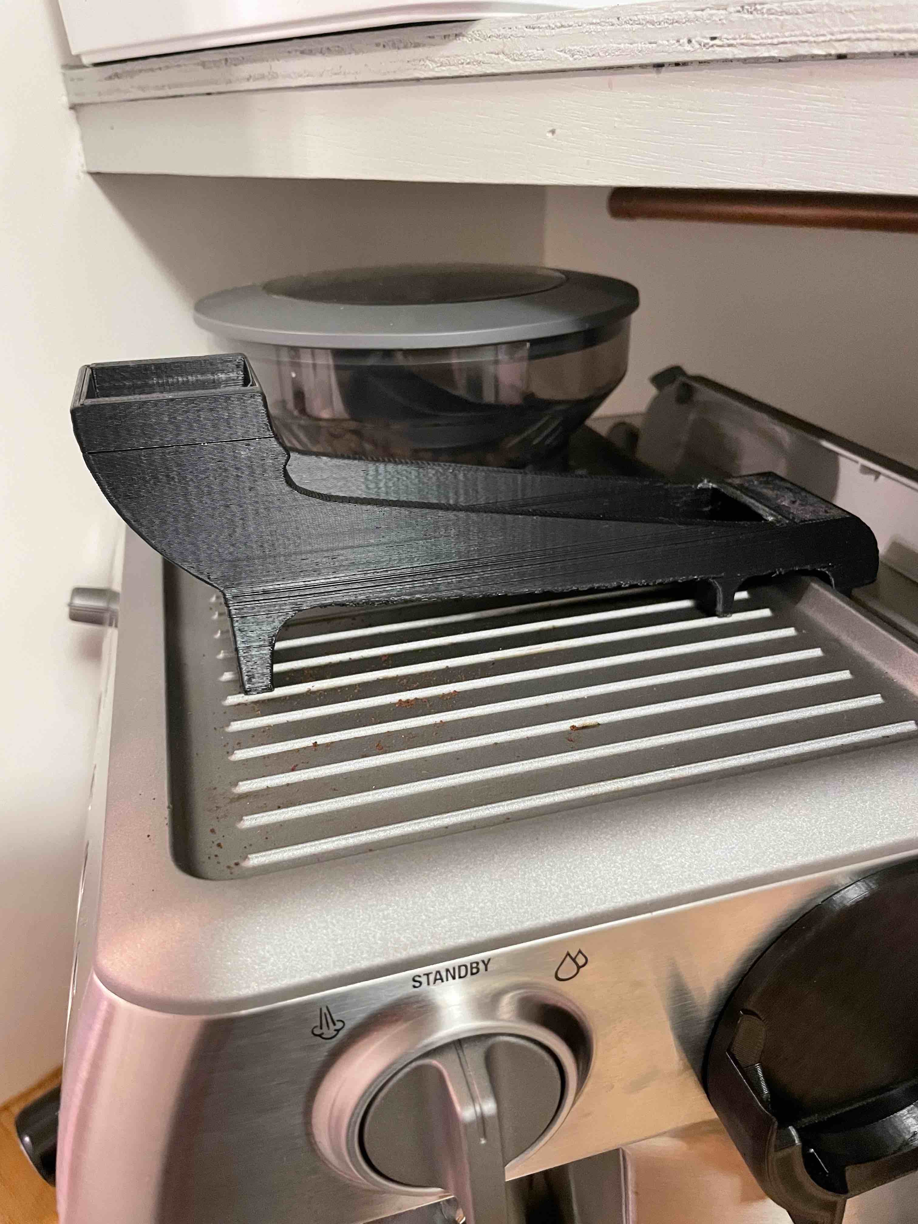 Espresso Machine Water Tank Access Funnel