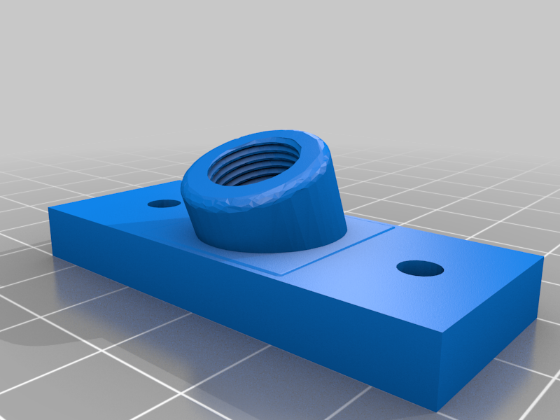 S2 Bowden Tube Connector with hole
