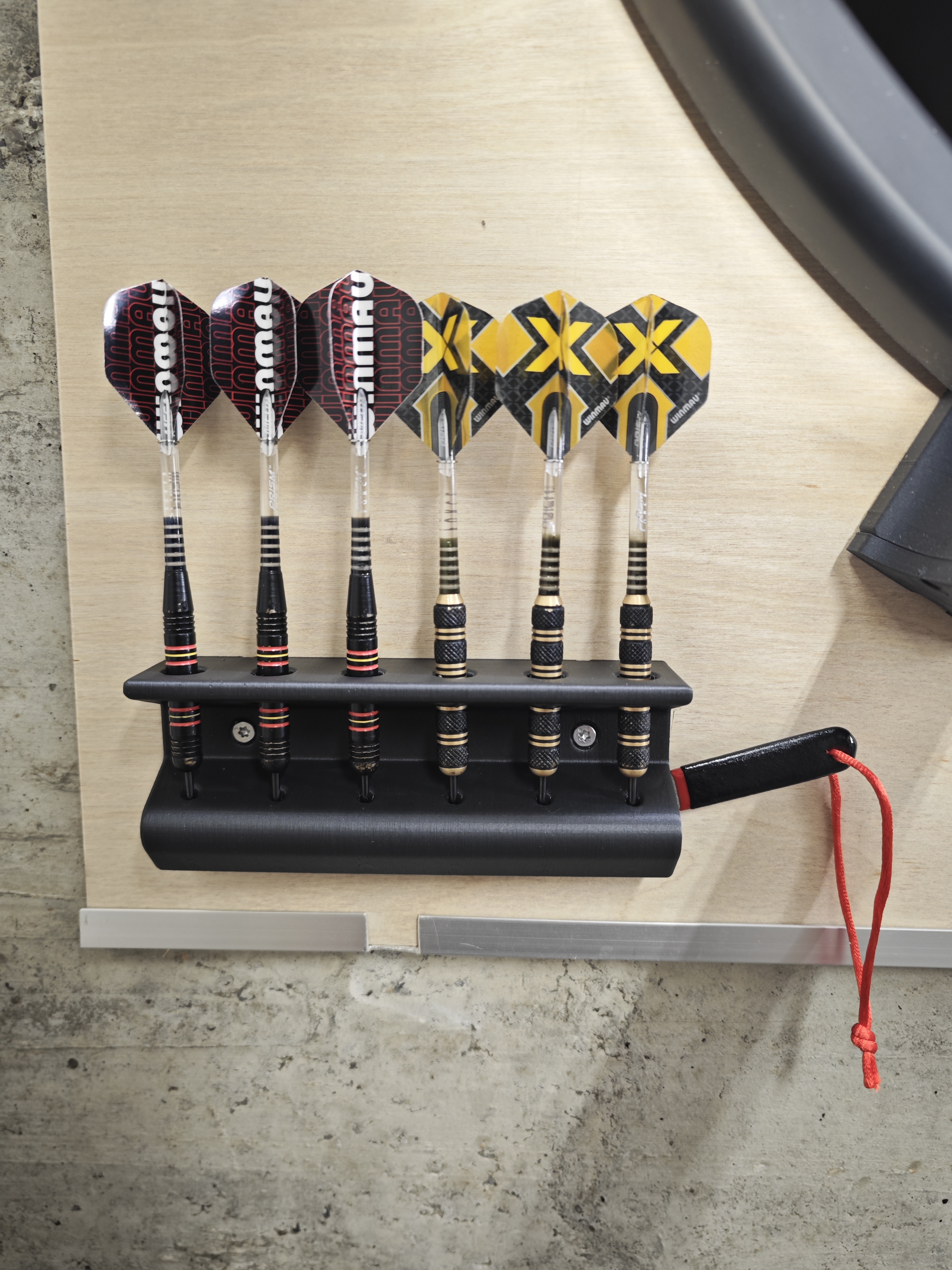 Dart Holder and Dart Holder with Winmau Sharpener Holder