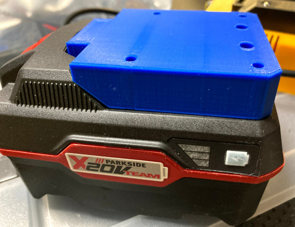 Parkside Team 20V Adapter and Undervoltage protection circuit