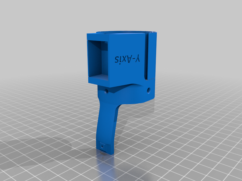 Delta Thrust Vector Control System Gimbal V10