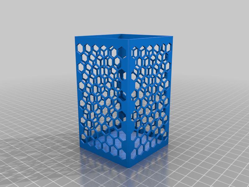 Stiftebox 6x6x10 cm