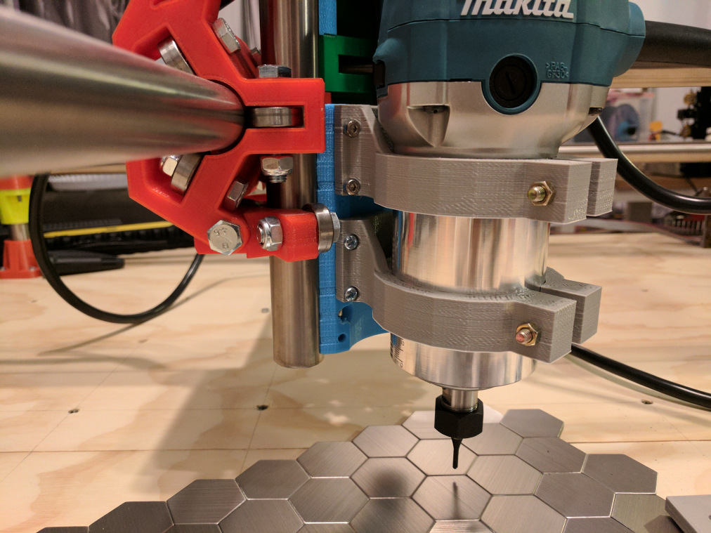 MPCNC mounting bracket for Makita RT0700CX router