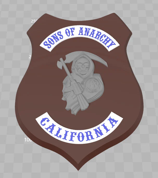 Sons Of Anarchy Plaque