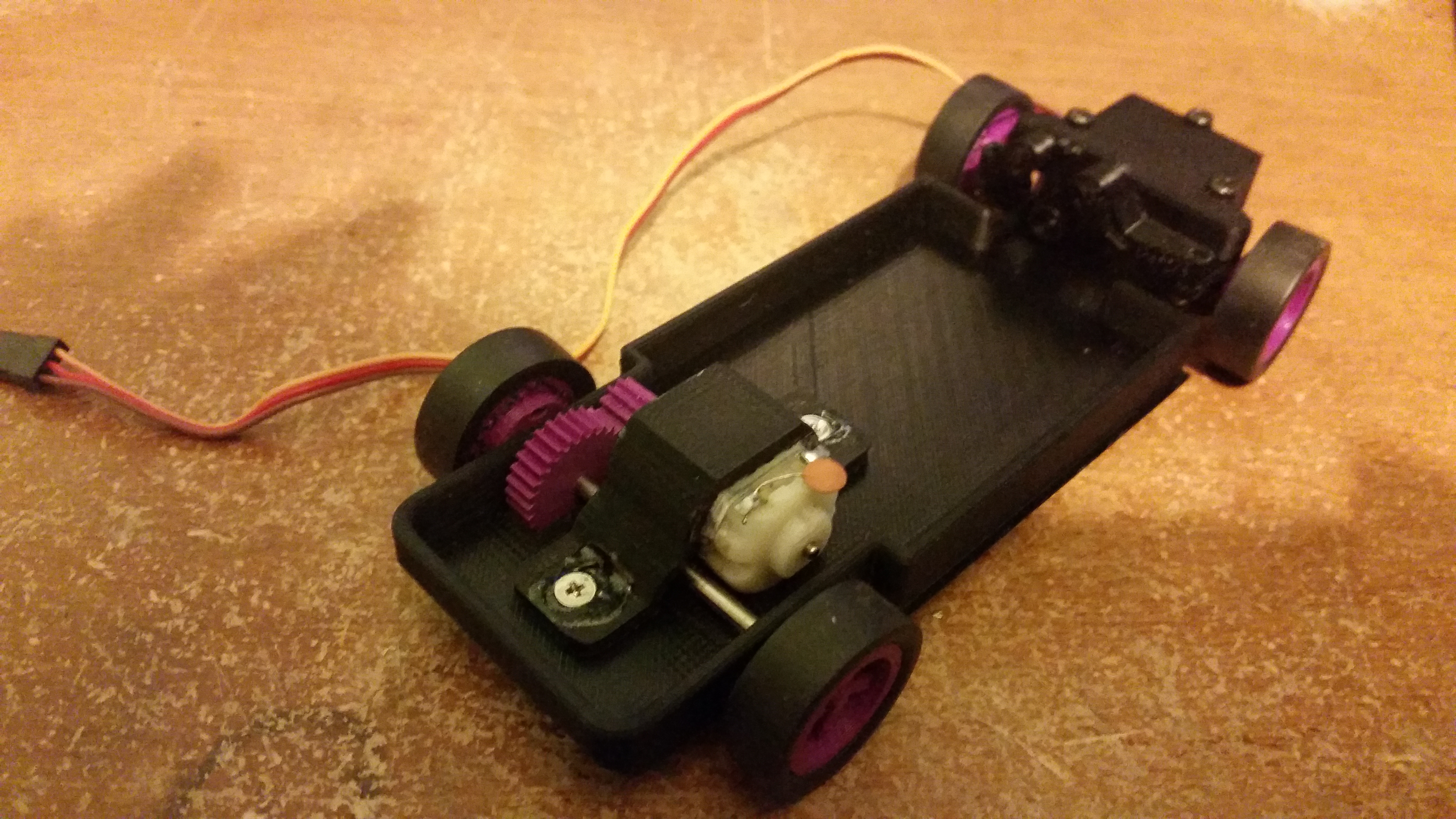 1:25 Scale RC Car Chassis