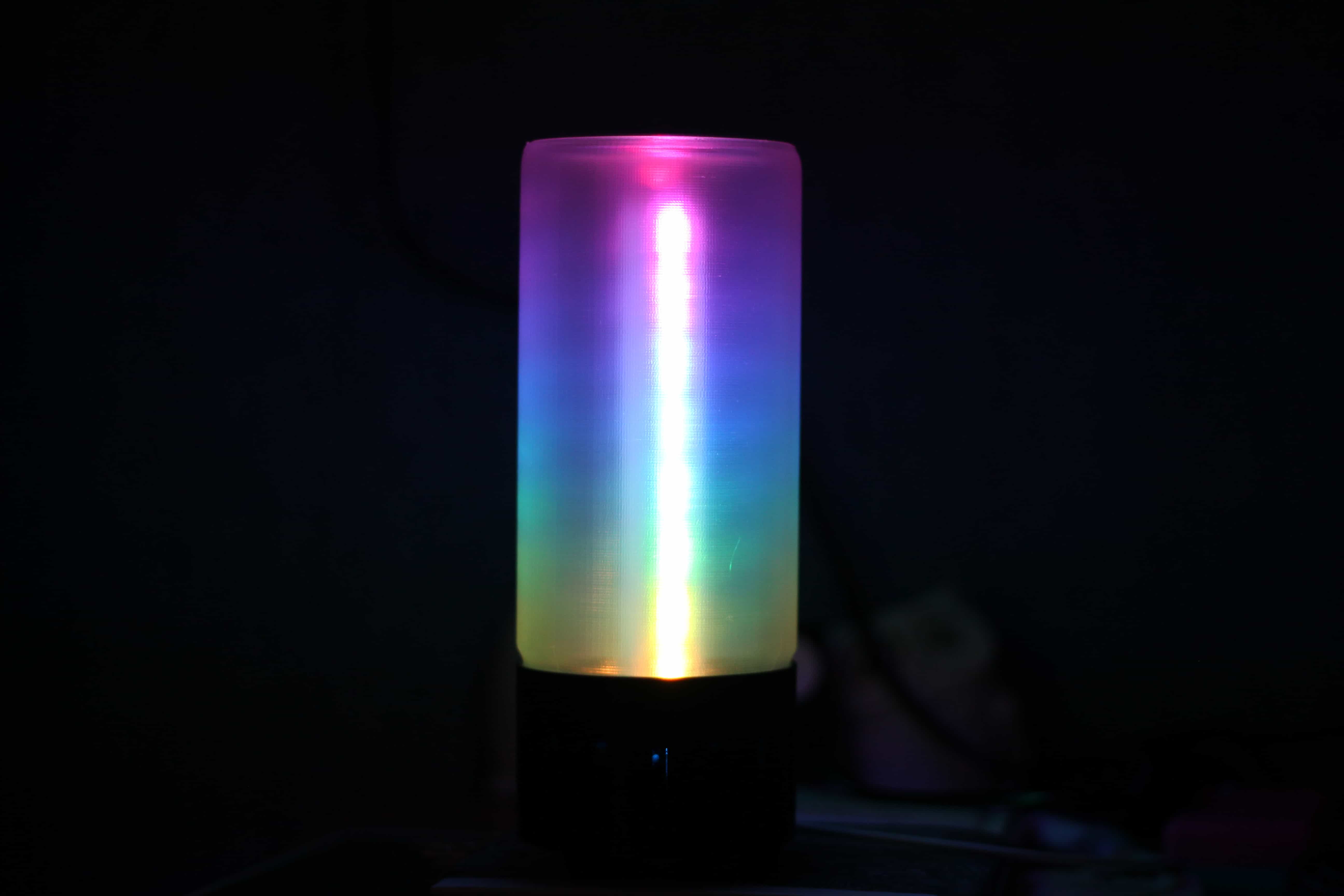 DIY WiFi RGB LED Soft Lamp