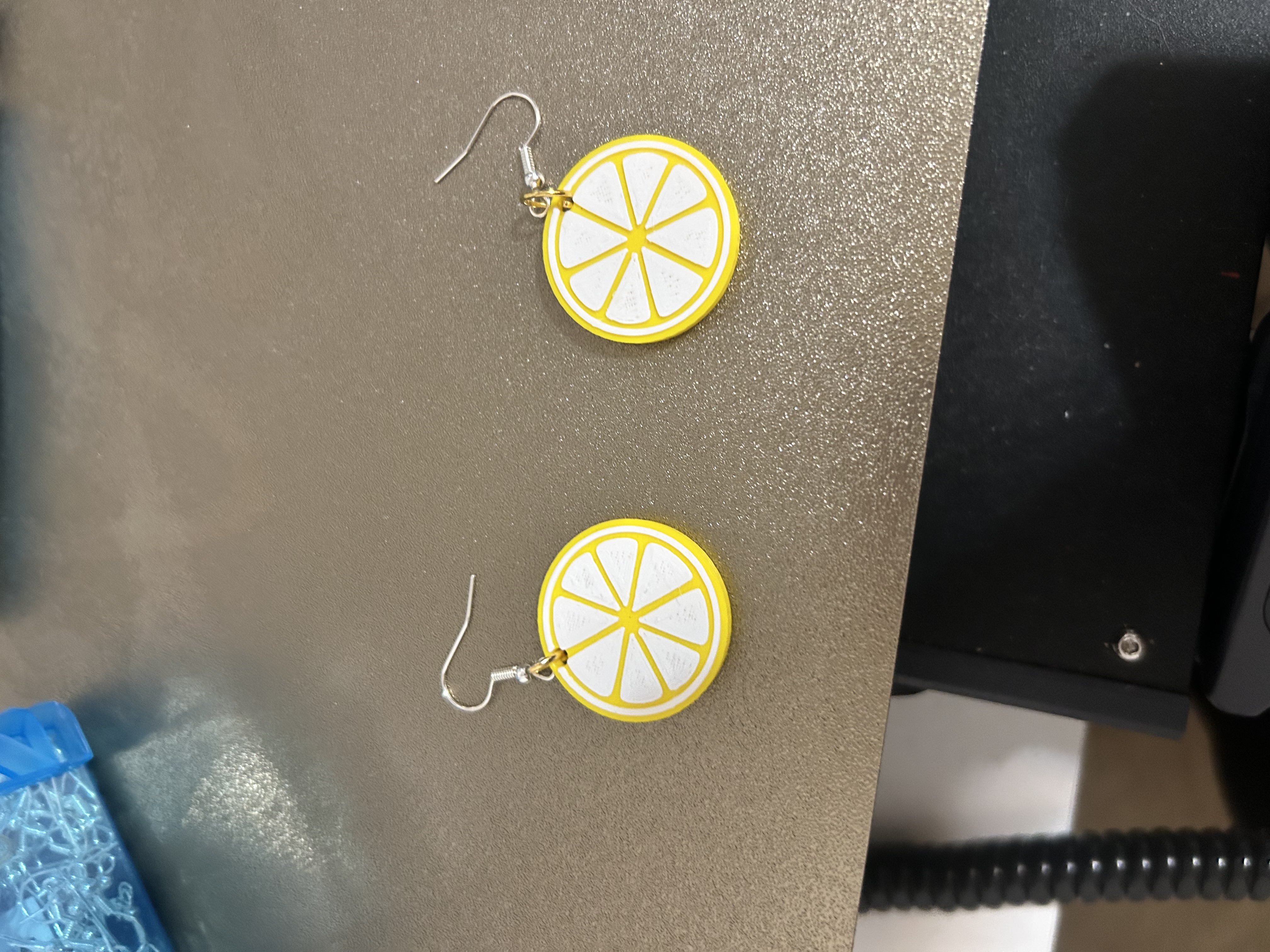 Lemon Slice Earrings