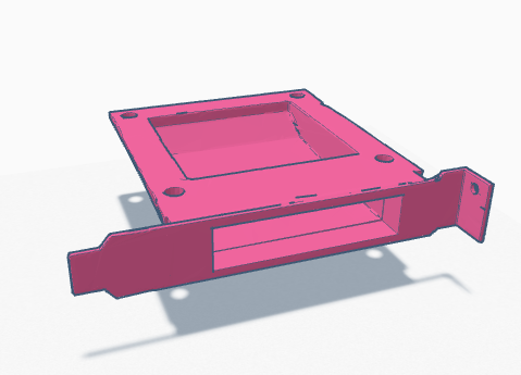 80mm PCI Exhaust bracket