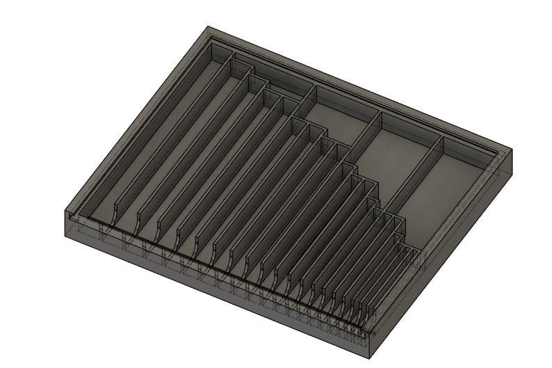 Drill bit storage box