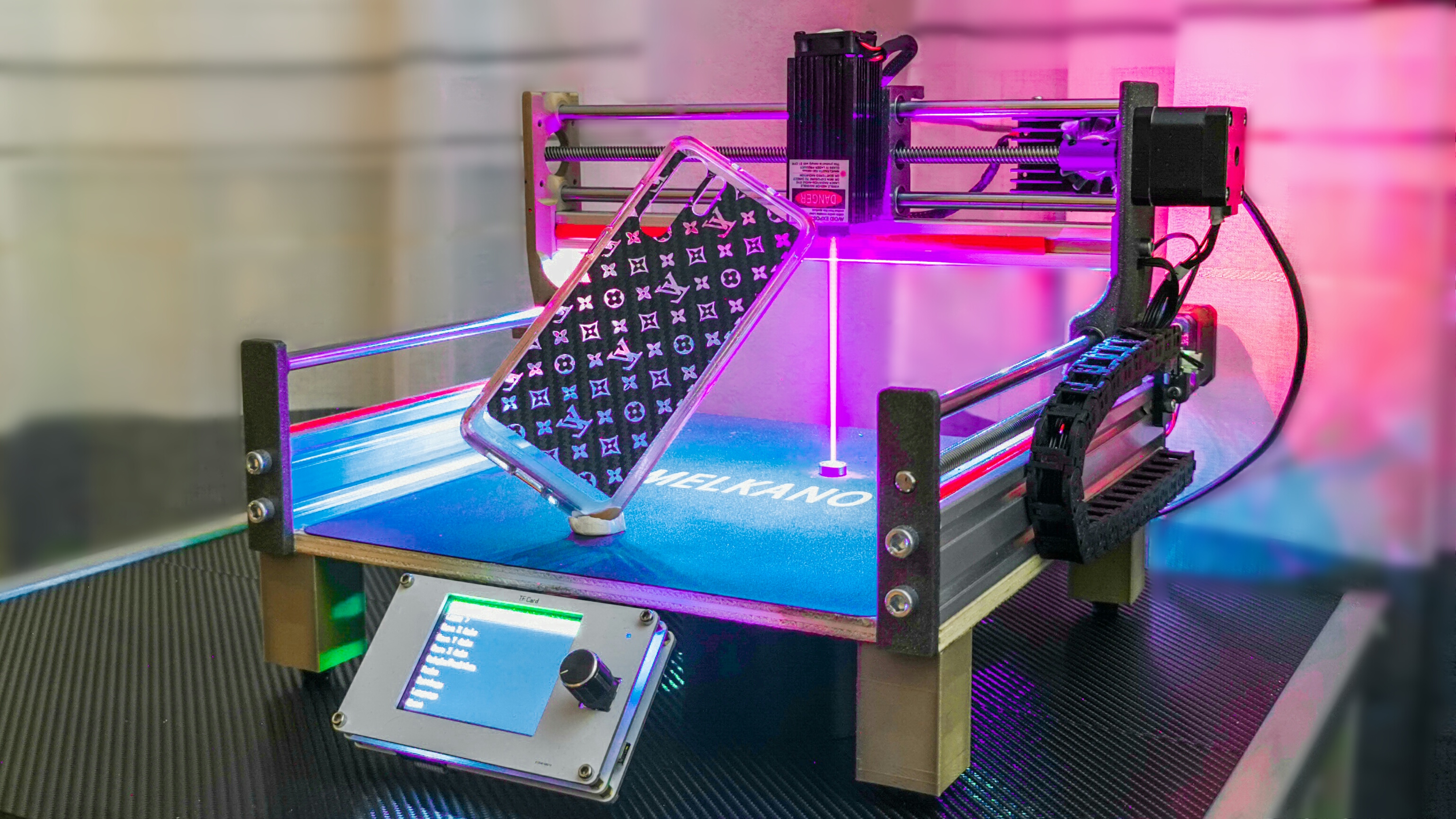 7.2w laser engraving machine