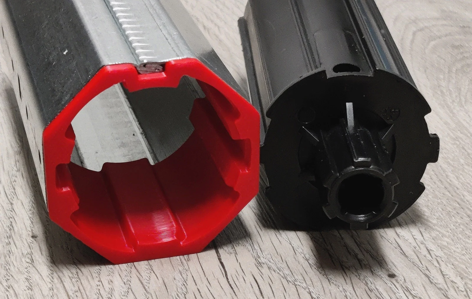ZF54 to octagonal tube adapter