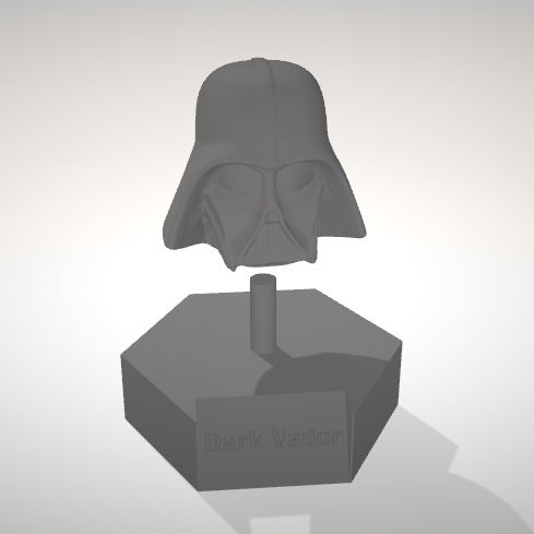 buste de dark vador