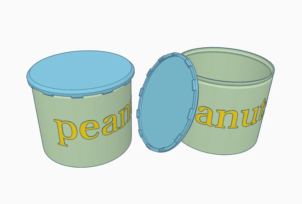 peanut case lid