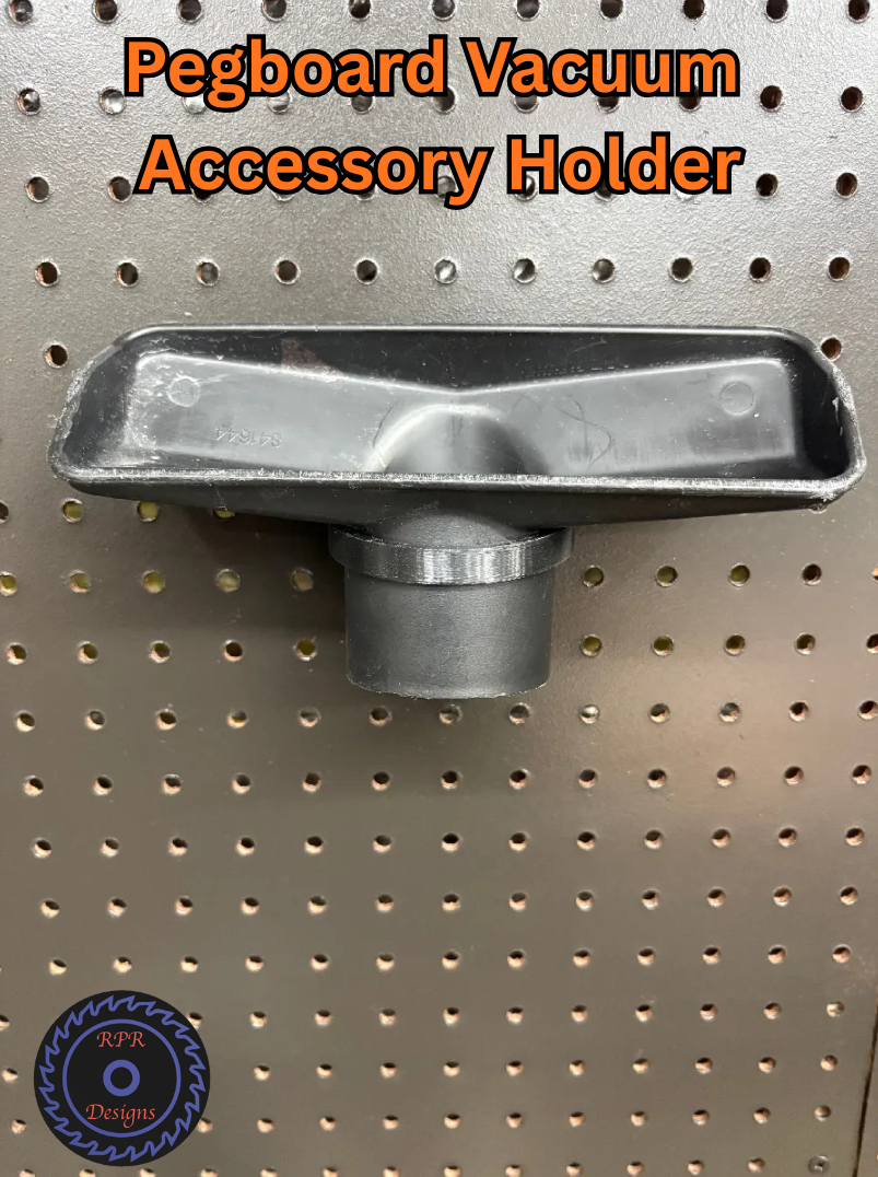 Pegboard Vacuum Accessory Holder