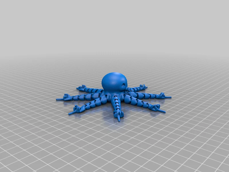 Middle finger octopus