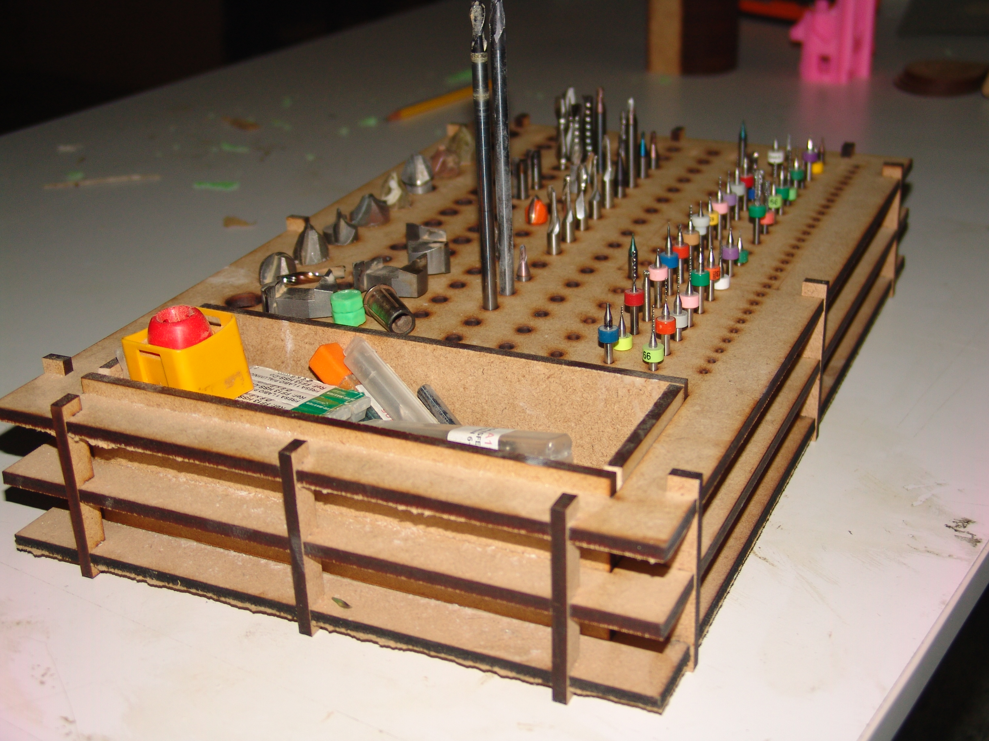 Milling cutter's box