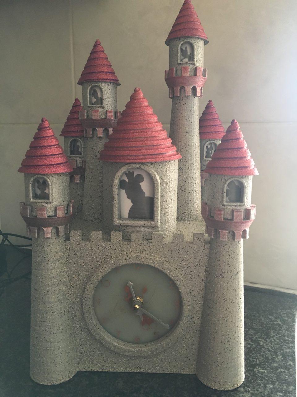 Disney inspired Castle Clock