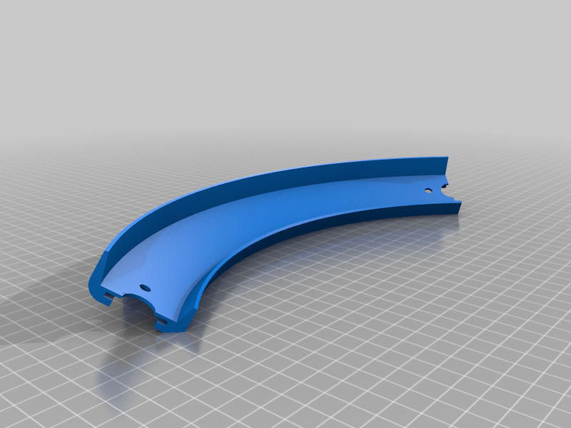 Hot Wheels 90deg Curve 30deg Bank v2