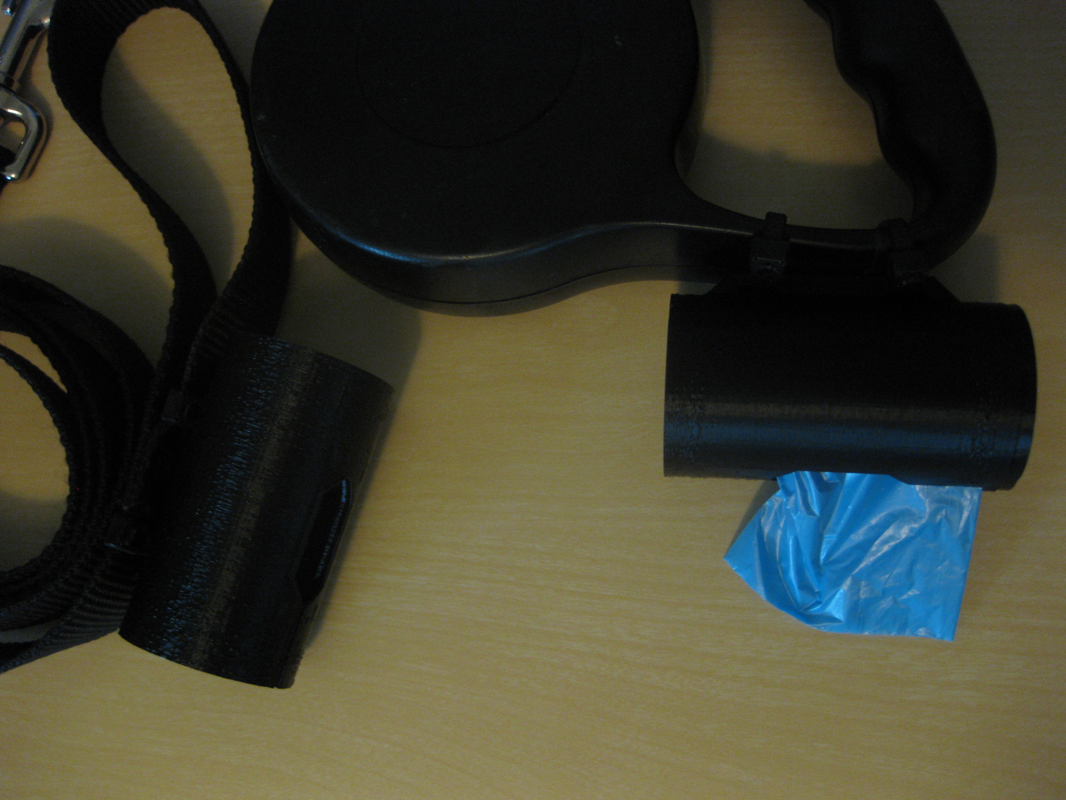 dog cleanup bag holder