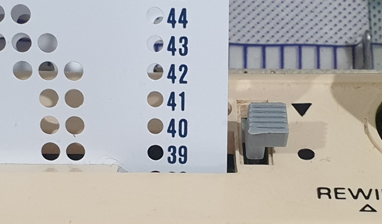 Brother Knitting Machine Punch Card Knob