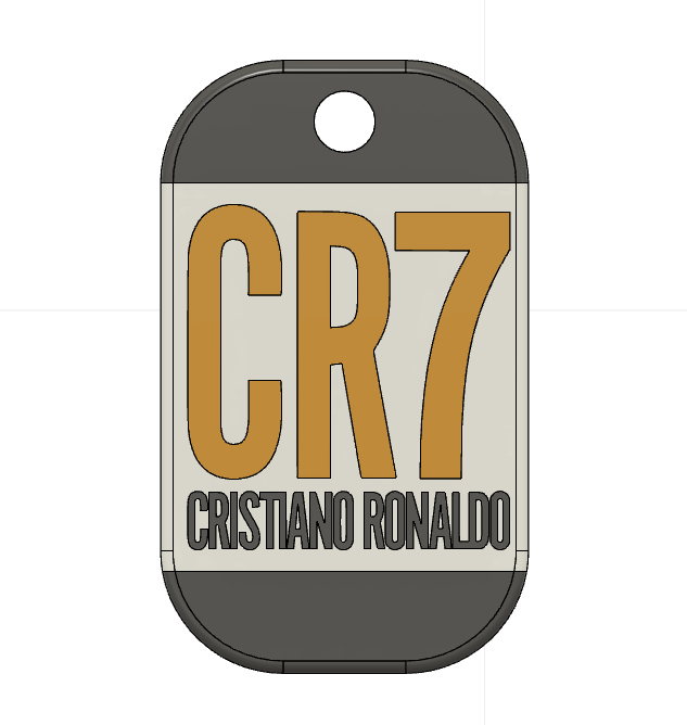 CR7 Keychain