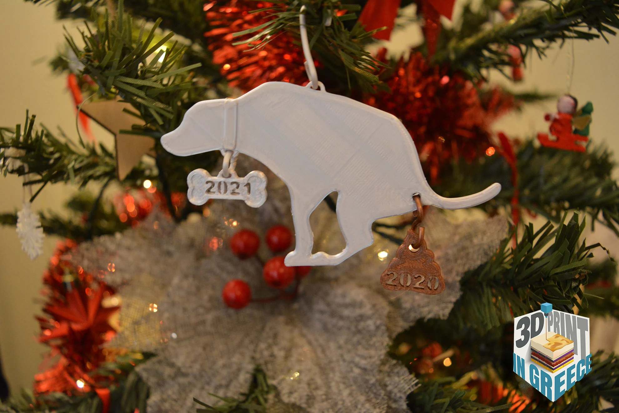 DOG POOPS ORNAMENT 2023 updated