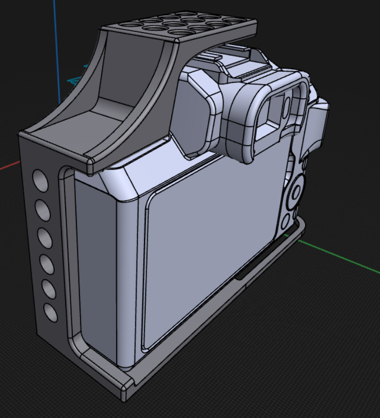 Camera cage for the Canon M50 MK ll