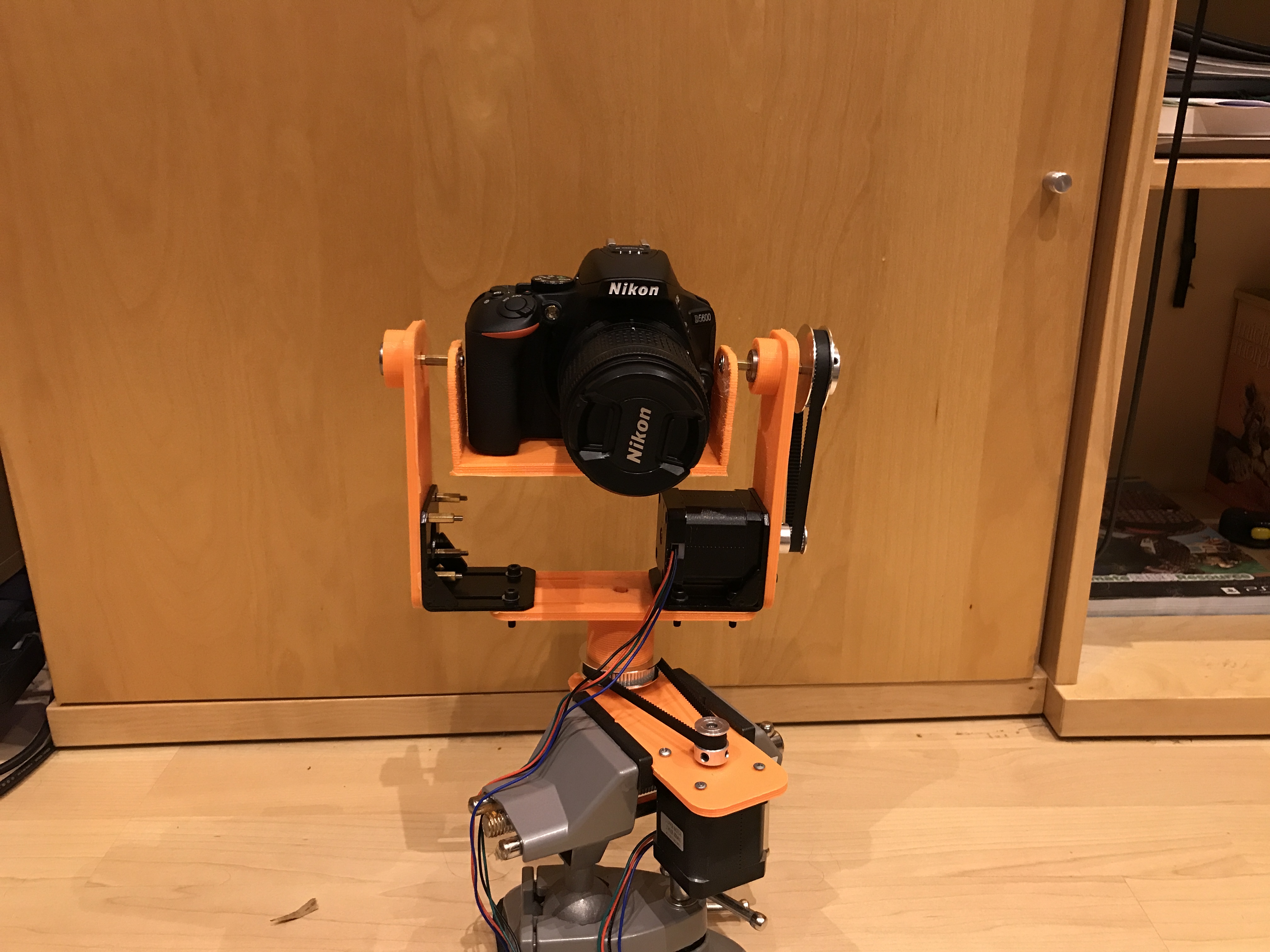 DSLR Pan and Tilt mechanism for Timelapses