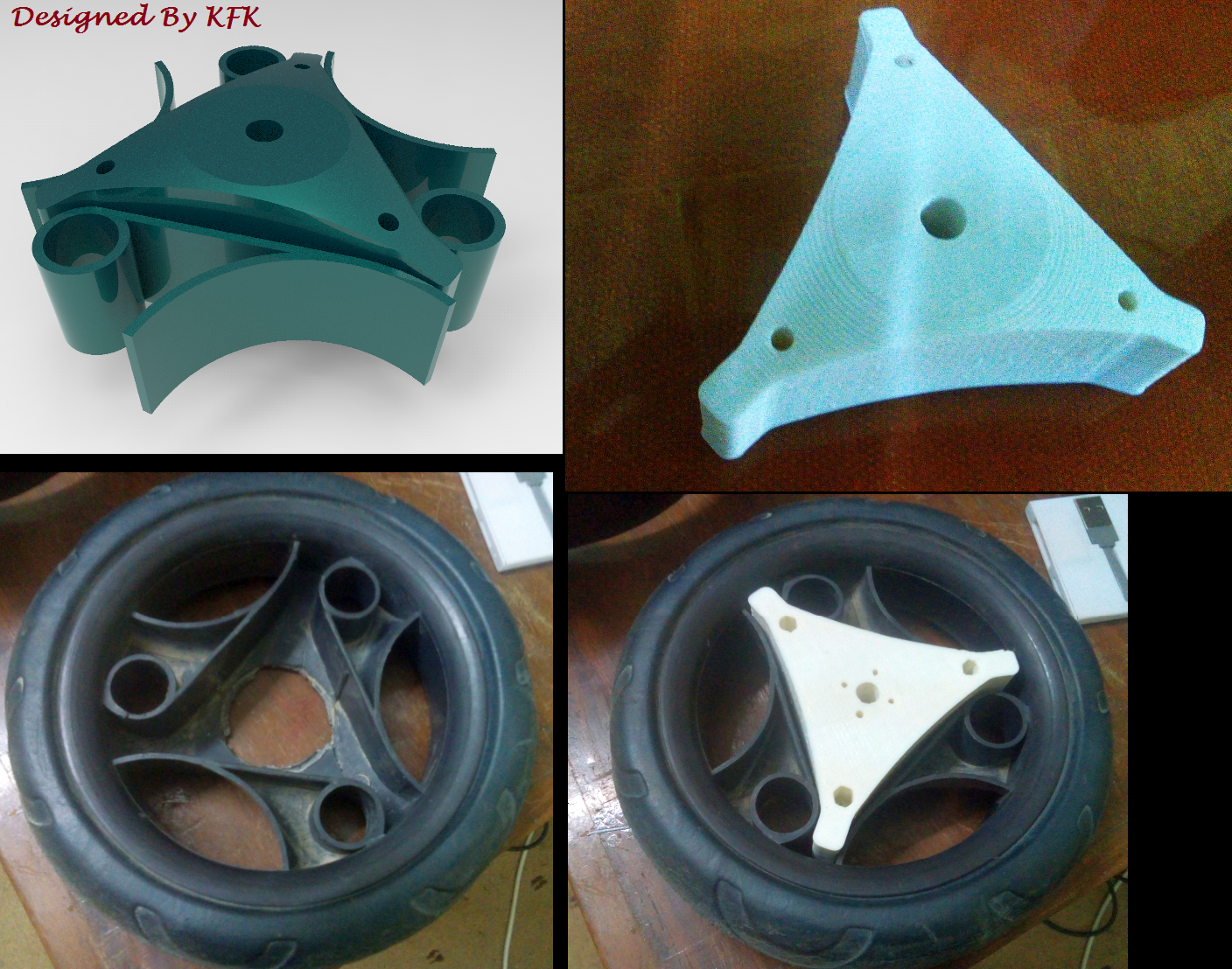 Pram Wheel restoration