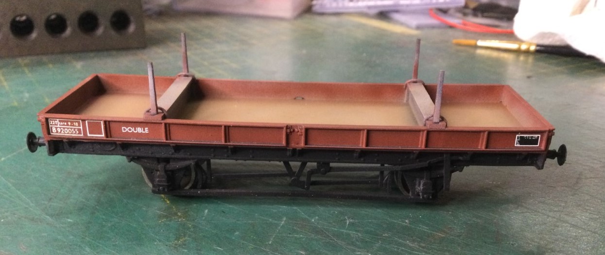 Double Bolster Wagon 1/416