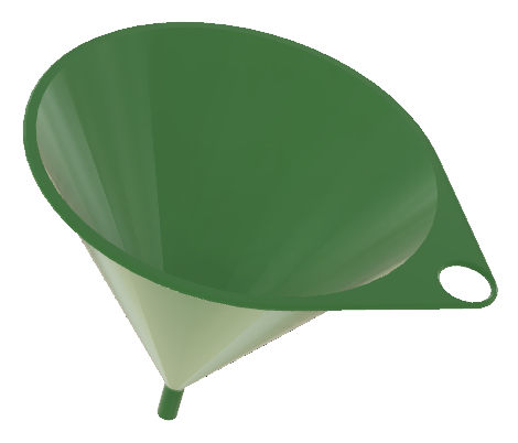 Ice Balls Tray Funnel