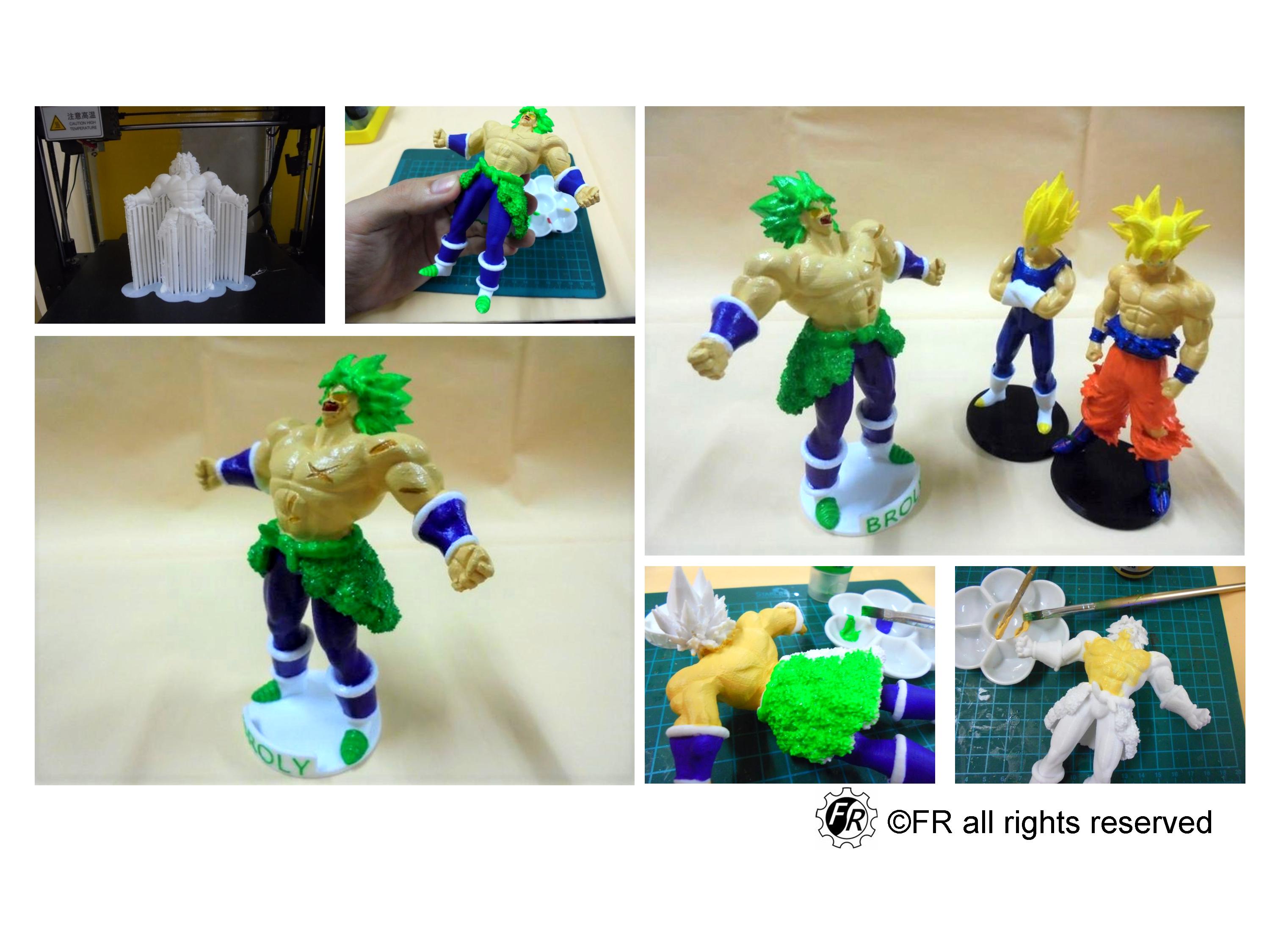 Dragon Ball-Broly & Bottom