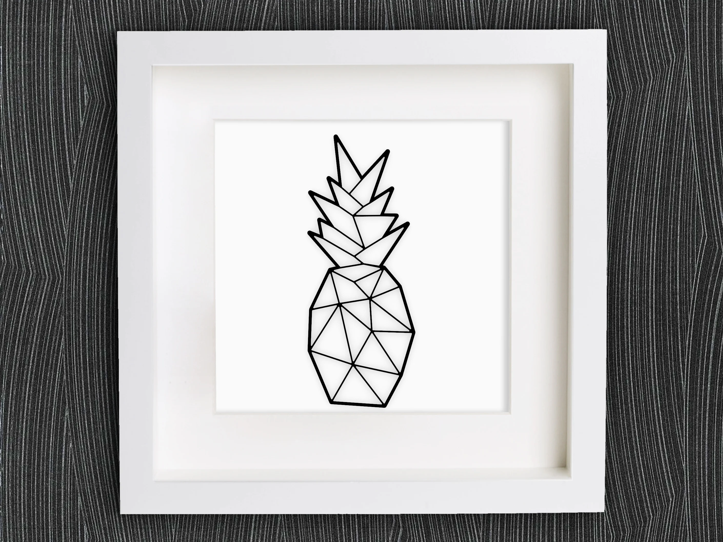 Customizable Origami Pineapple