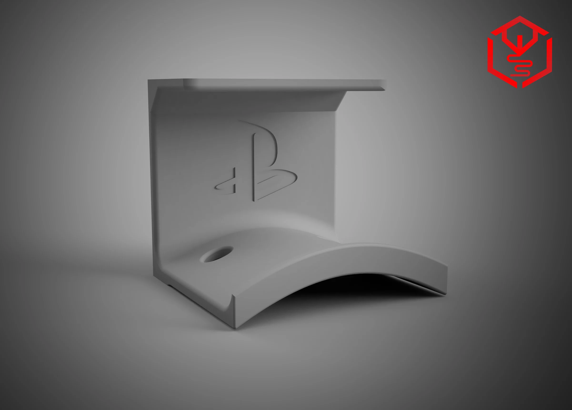 Top Mount Playstation Headphone-Holder