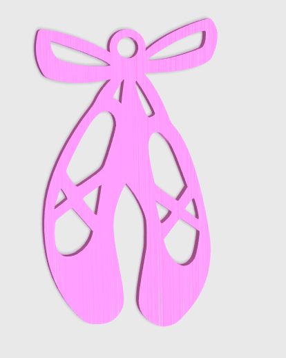 Ballet Shoes Pendant