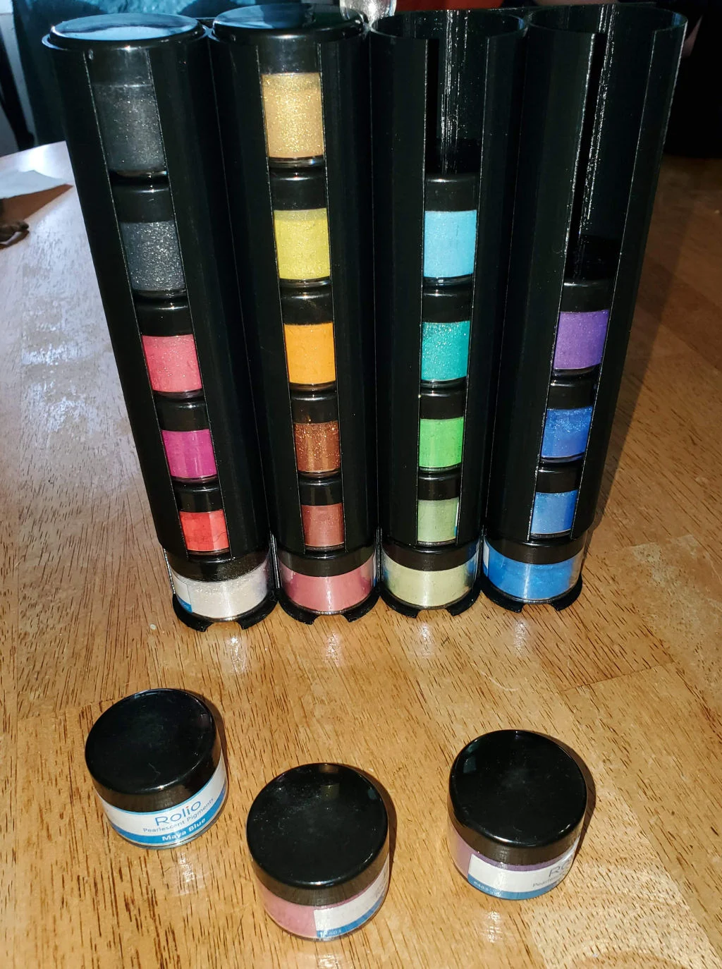 Pigment rack