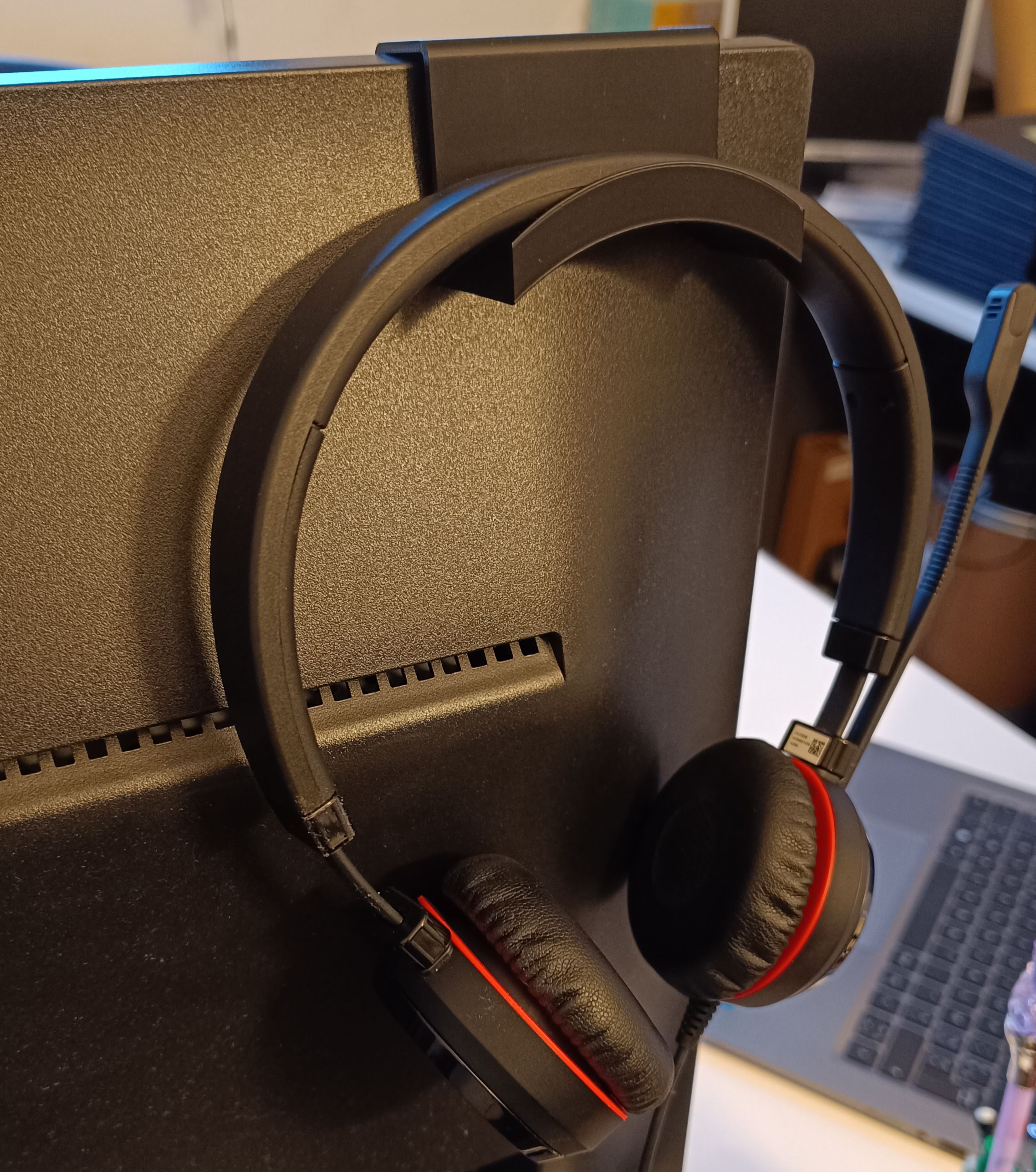 Support casque pour moniteur ( écran Philips 243V )
