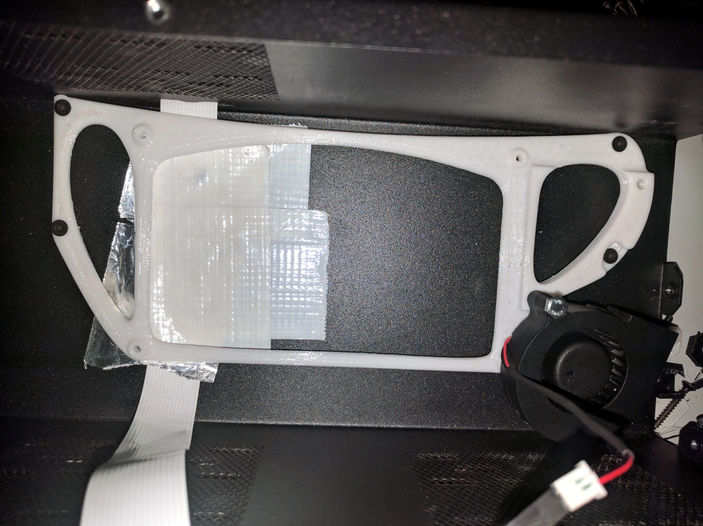 Melzi to MKS gen mount with blower fan attachment for wanhao i3