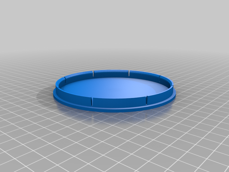 Large Can Lid (100m diameter or 1.2kg, eg Dog Food)