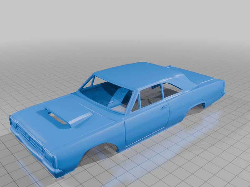 1/25 Argentinian 1971 dodge polara rt and or dodge gtx body