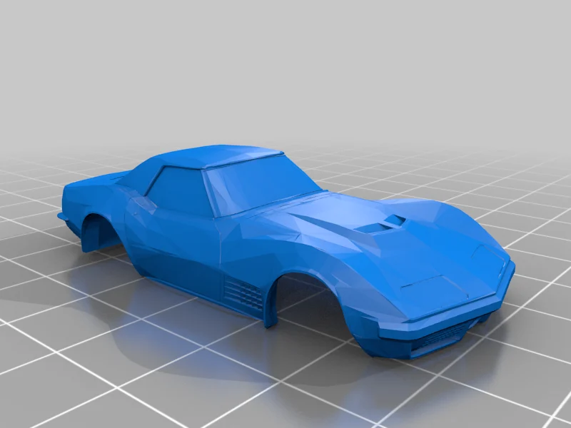 Corvette 70 - Turbo Racing Body Shell 1:76 C71 (RX7)