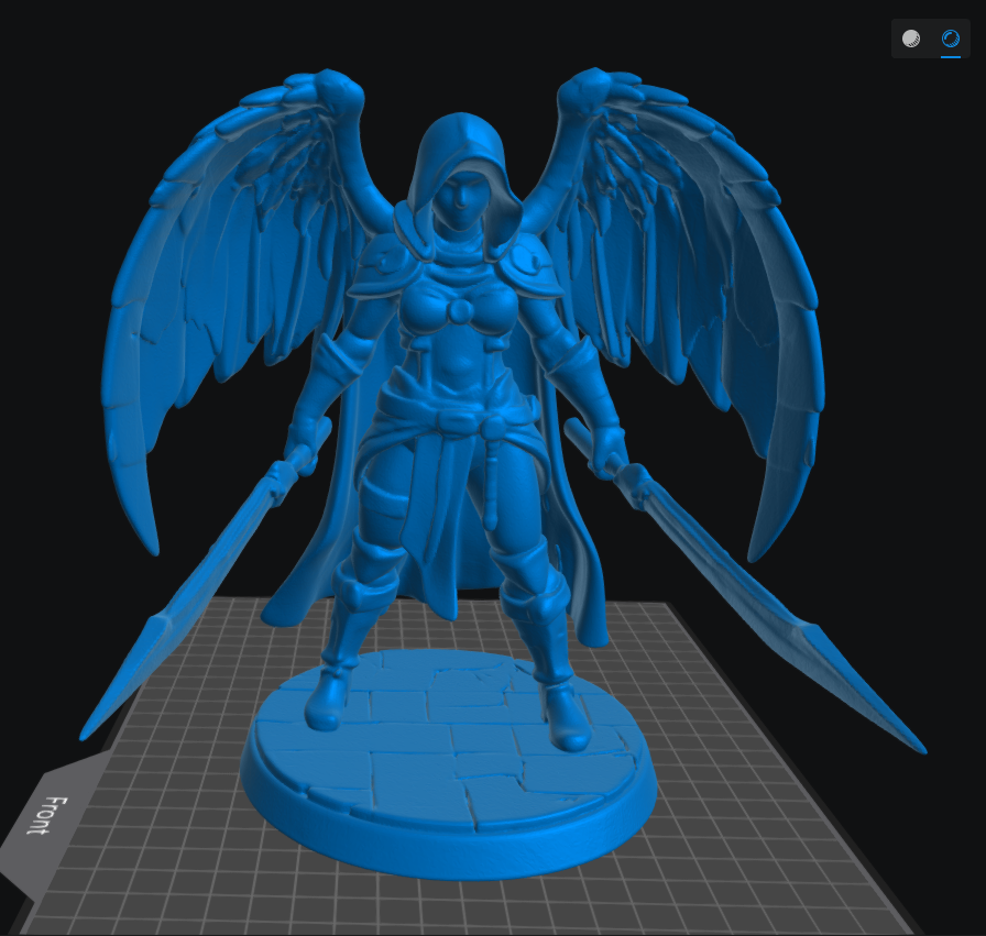 Aasimar Rogue Female 2