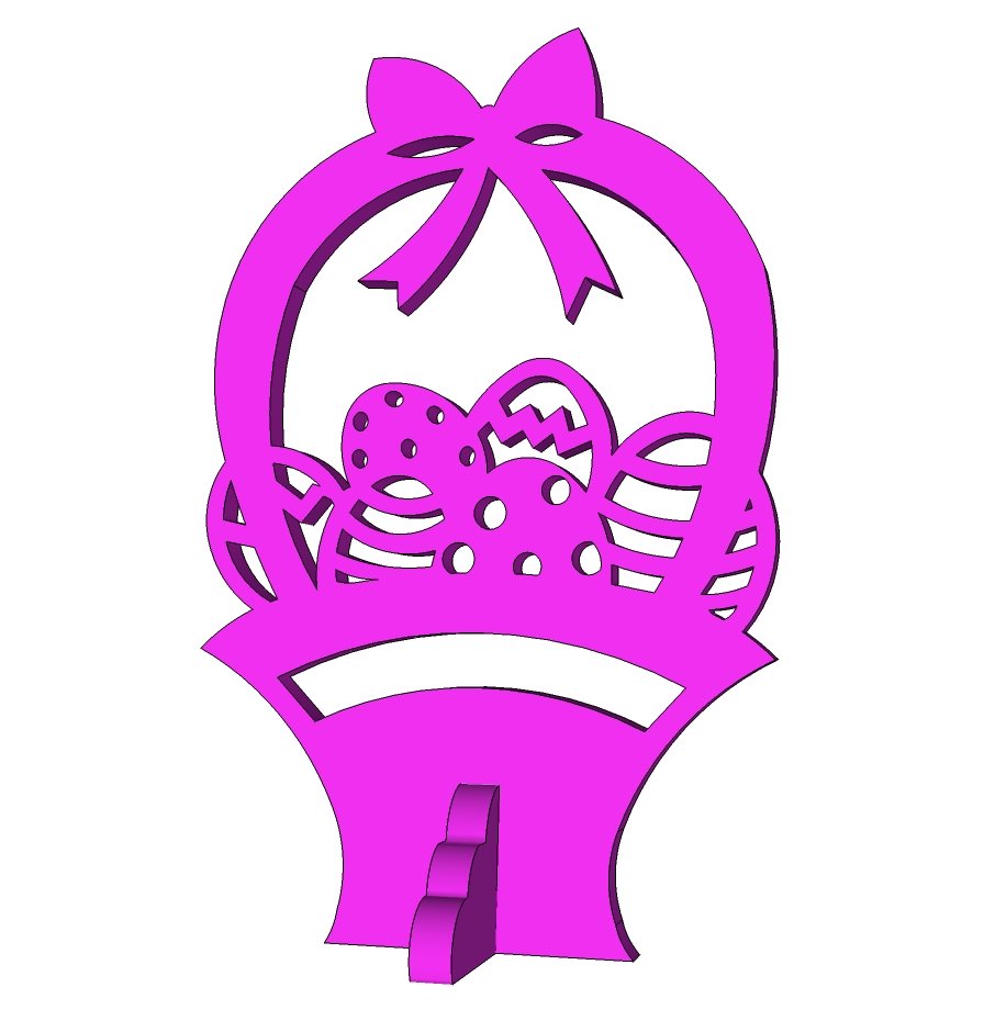 Easter Basket Standup