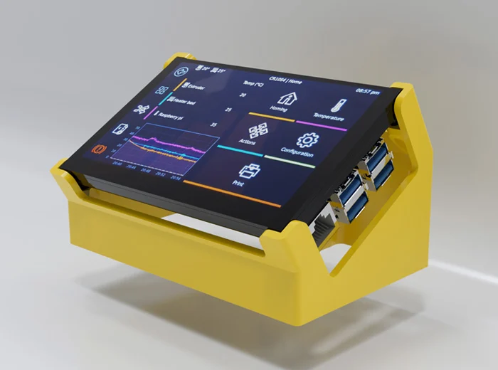 BTT TFT50 Floating Screen case - Raspberry pi 4 - Klipperscreen