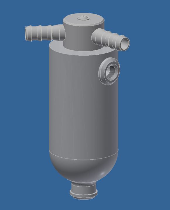 Catch Can for Evacuation System (Moroso)